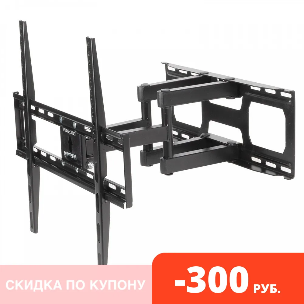 Кронштейн наклонно-поворотный для LED/LCD телевизоров диагональю экрана (дюймы)