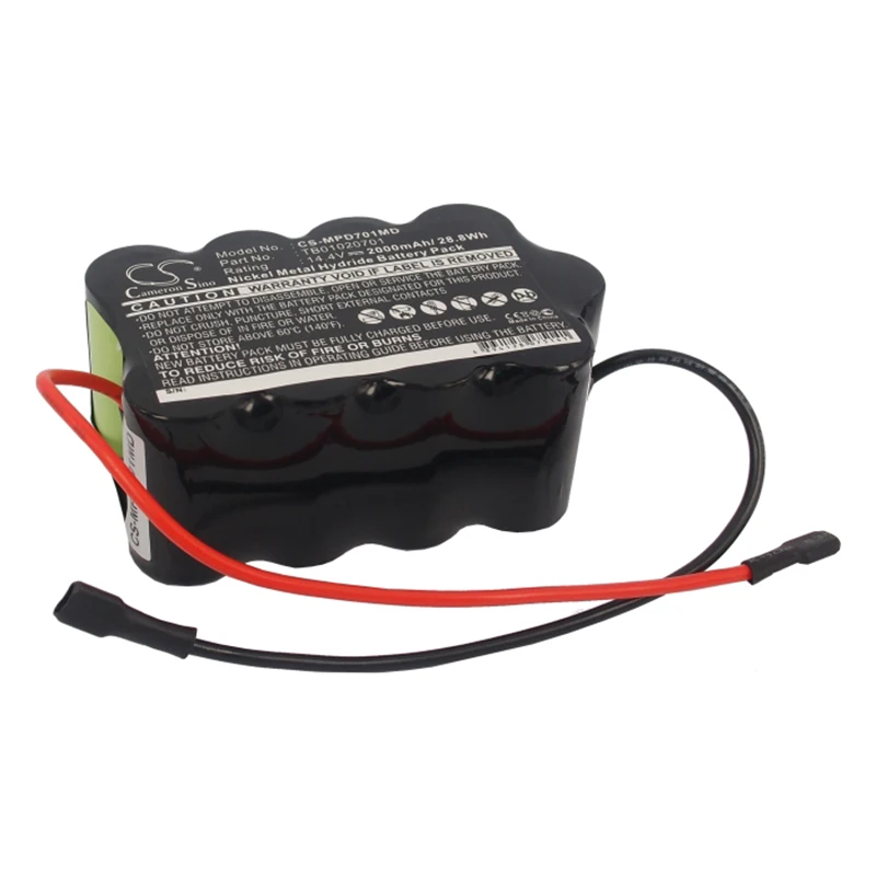 

Батарея CameronSino для Medtronic Primedic 2000mAh/28.8Wh TB01020701