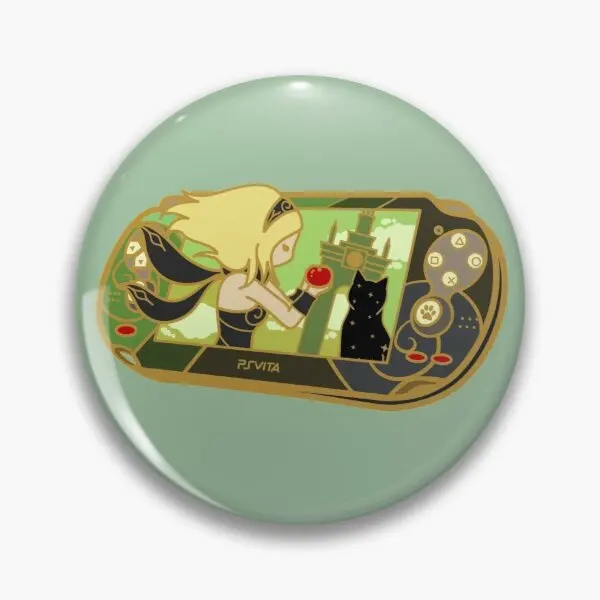 

Ps Vita Gravity Rush Kat Customizable Soft Button Pin Funny Badge Jewelry Creative Clothes Metal Decor Gift Fashion Hat Cartoon