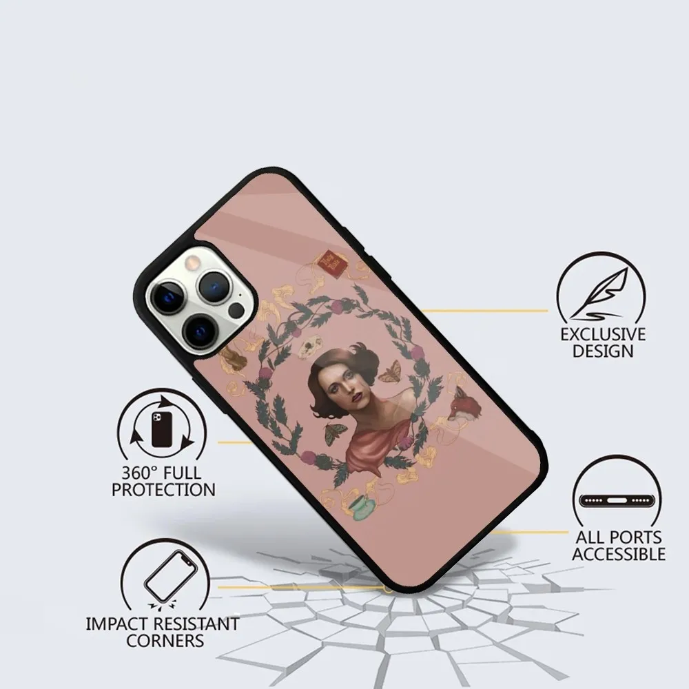 Чехол для телефона Tv F-FleabagS iPhone 16 15 14 13 12 11 Plus Pro Max Mini Magsafe магнитная Беспроводная