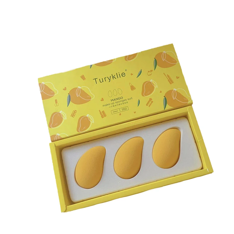 

Professional Soft Cosmetic Puff Microfiber Velvet Powder Concealer Dry and Wet Combined Beauty Cosmetic Makeup Sponge Tool