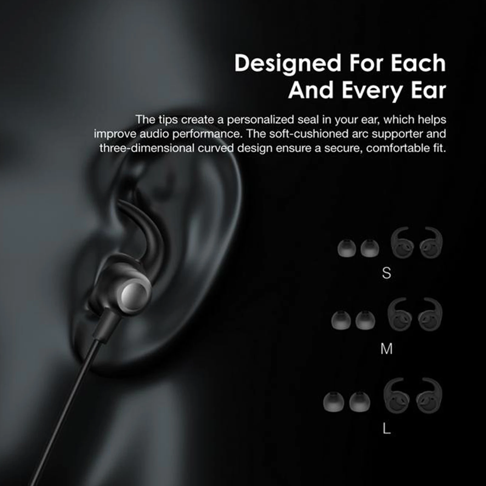 Беспроводные наушники-вкладыши Oraimo OEB-E75D Necklace 3 Lite с шейным ободом спортивные