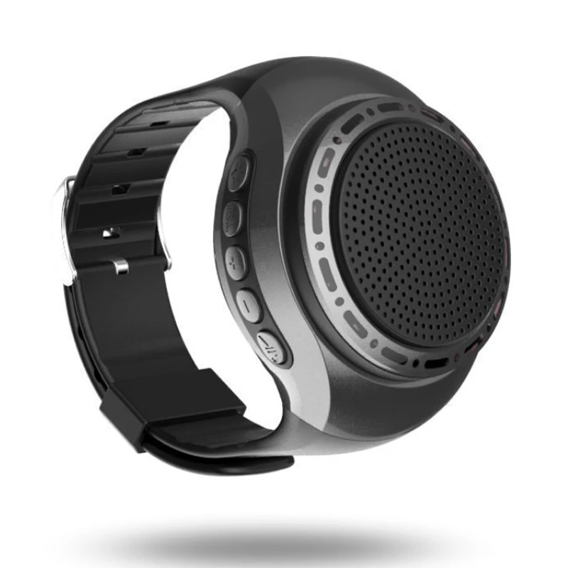Новые Многофункциональные Беспроводные часы динамик наручные портативные носимые Мини Спортивные Беспроводные сабвуферы Bluetooth Водонепроницаемая колонка