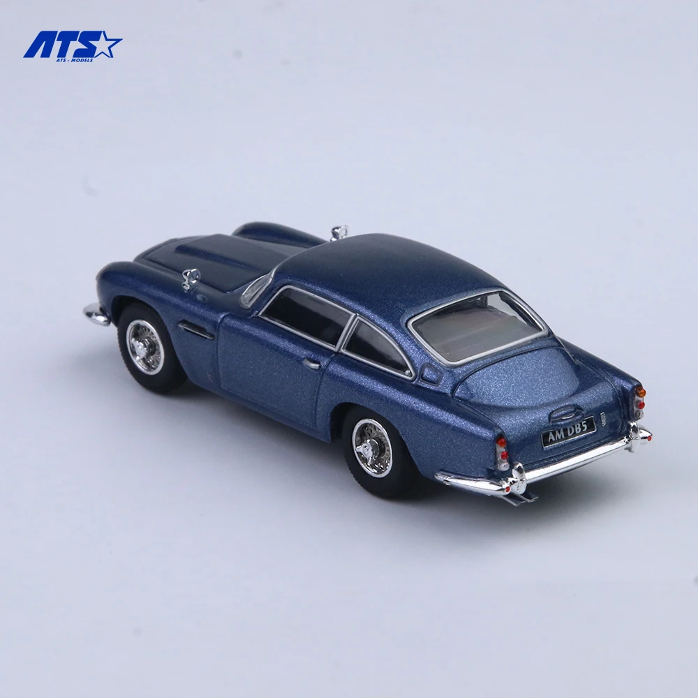 Фото Модель автомобиля ATS 1:64 DB5 - Blue Painting, имитация из сплава, для хобби, коллекционирования и демонстрации №2