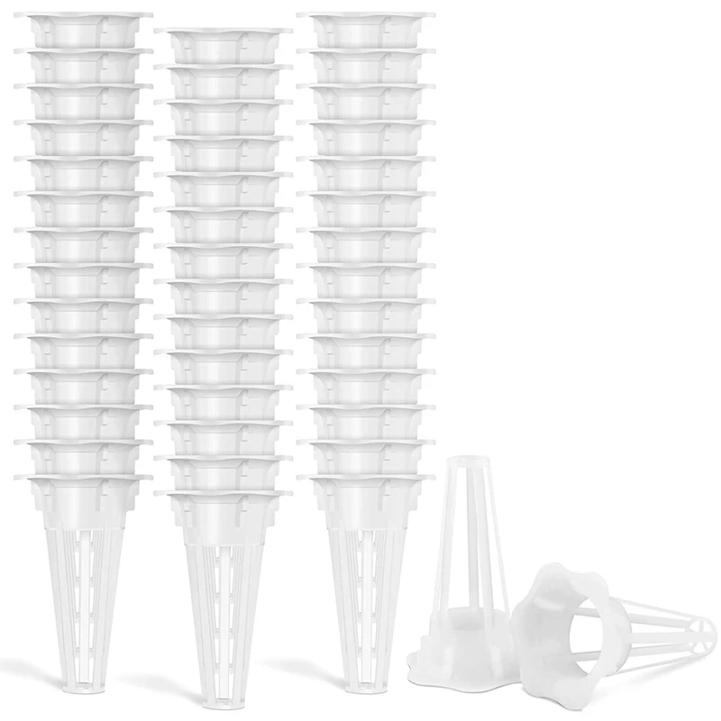 

50PCS Grow Baskets Replacement Grow Basket Plant Pod for Grow Sponges Basket Compatible with Hydroponic Growing System