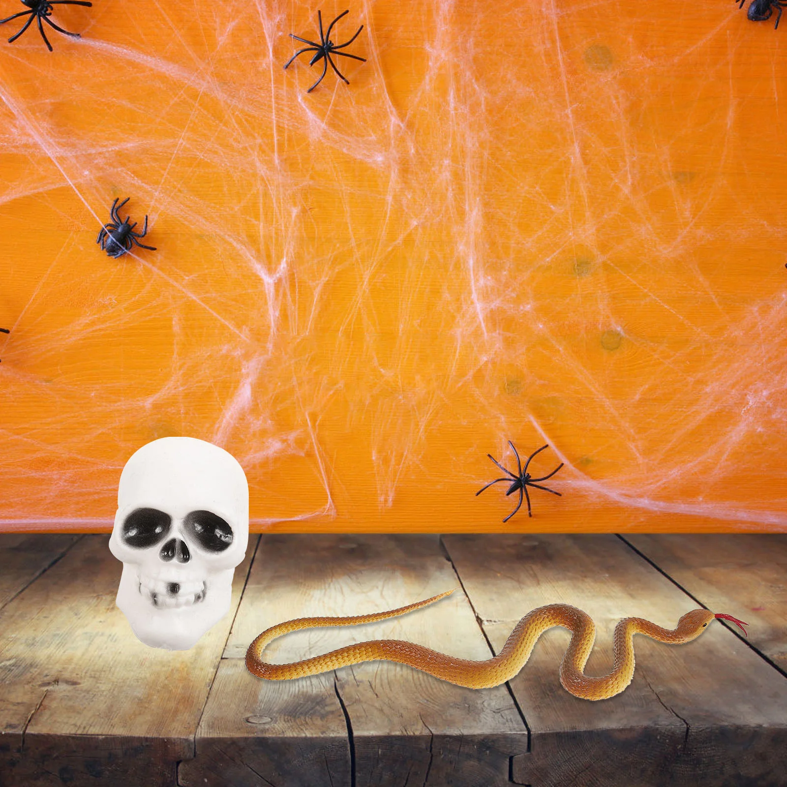 3 шт. имитация мягкой резиновой змеи