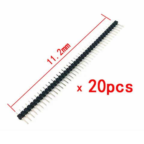 Разъемы SISJQRR 40Pin 2.54mm для Arduino