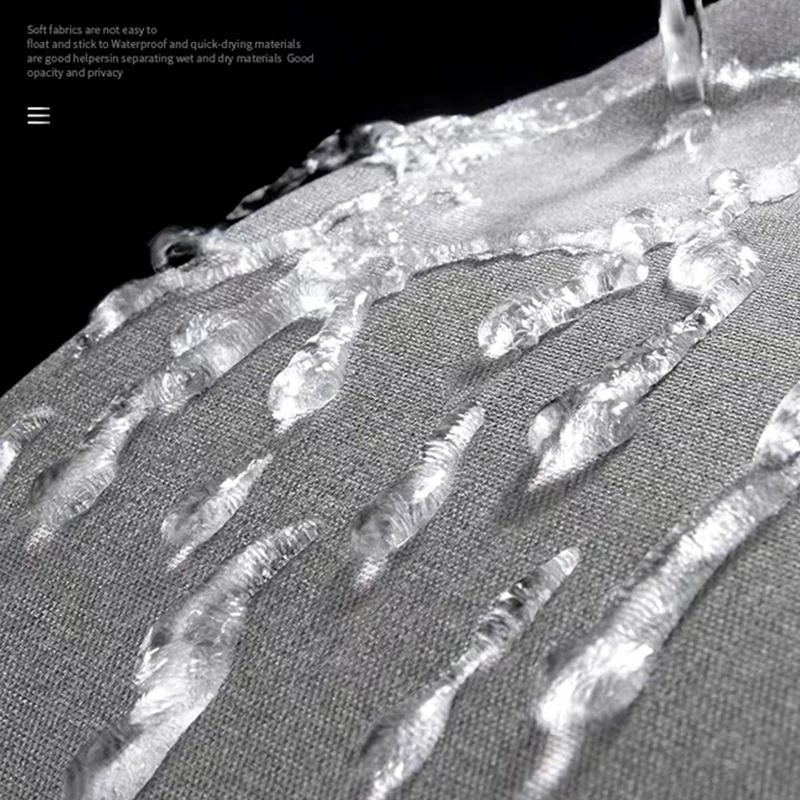 k water thickened solid color bath curtain linen waterproof bathroom bathtub fabric modern shower curtains luxury hooks free global shipping