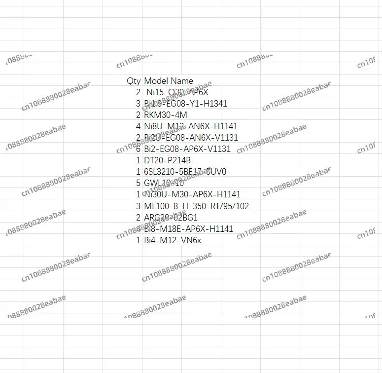 Оригинальные новые 2 шт. Ni15-Q30-AP6X и 3 Bi1.5-EG08-Y1-H1341 RKM30-4M Bi2U-EG08-AN6X-V1131 5 GWL10-10