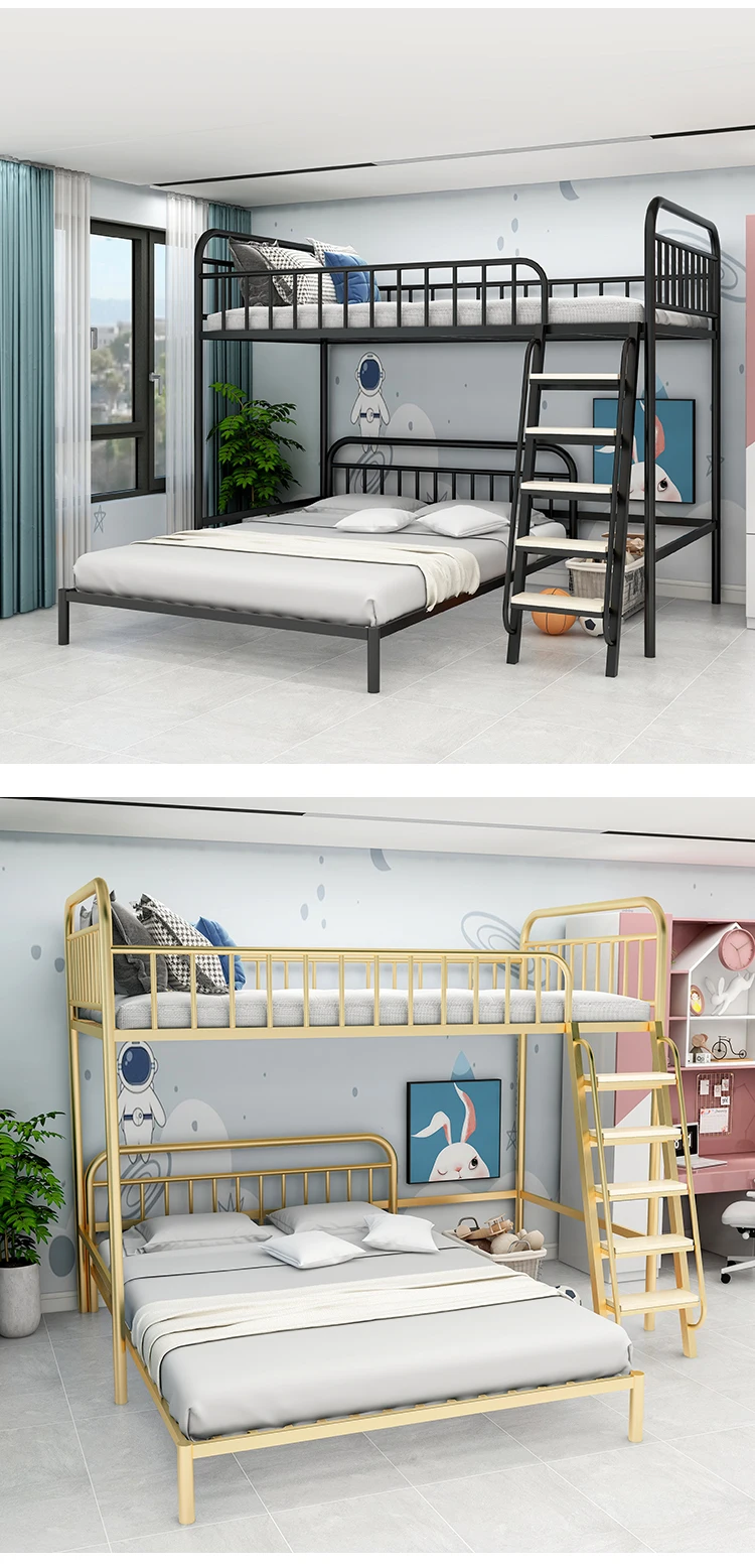 Верхние и нижние кровати ошеломленная кровать для маленькой квартиры матери