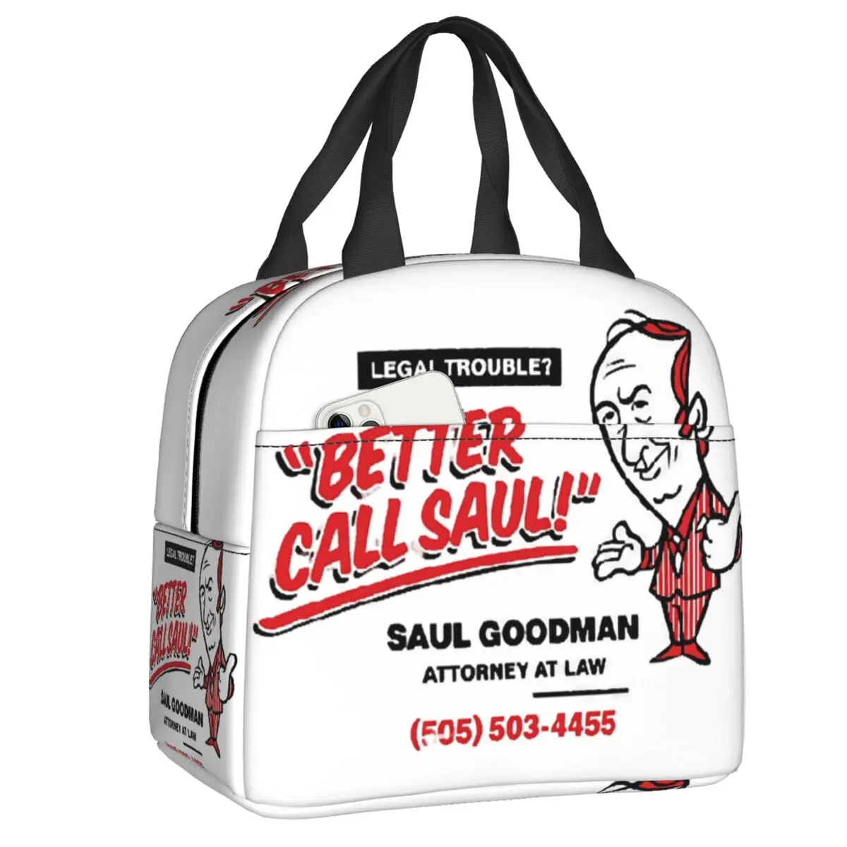 

Лучше позвонить саулу легальная проблема изолированный ланч-тоут сумка для женщин многоразовый термальный охладитель бэнто-бокс для детей и школьников