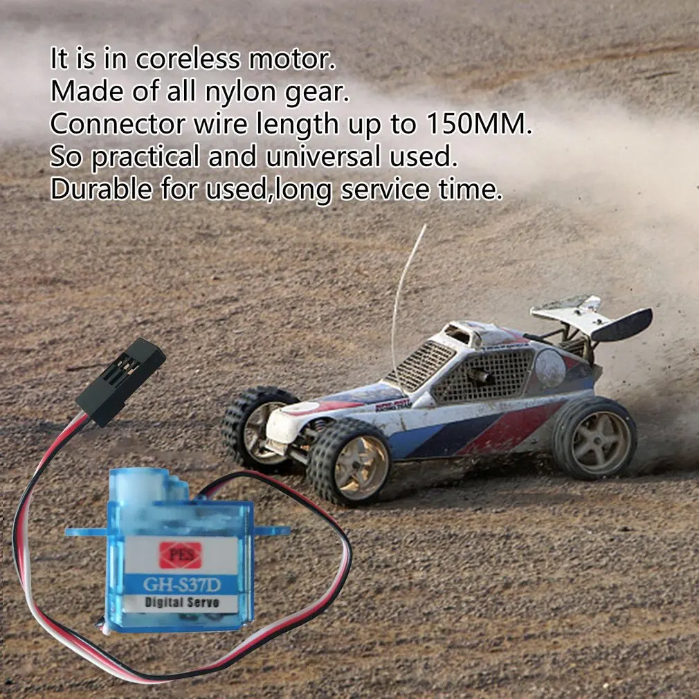 Сервопривод Micro 3 7g для управления аэромоделированием самолета модель вертолета