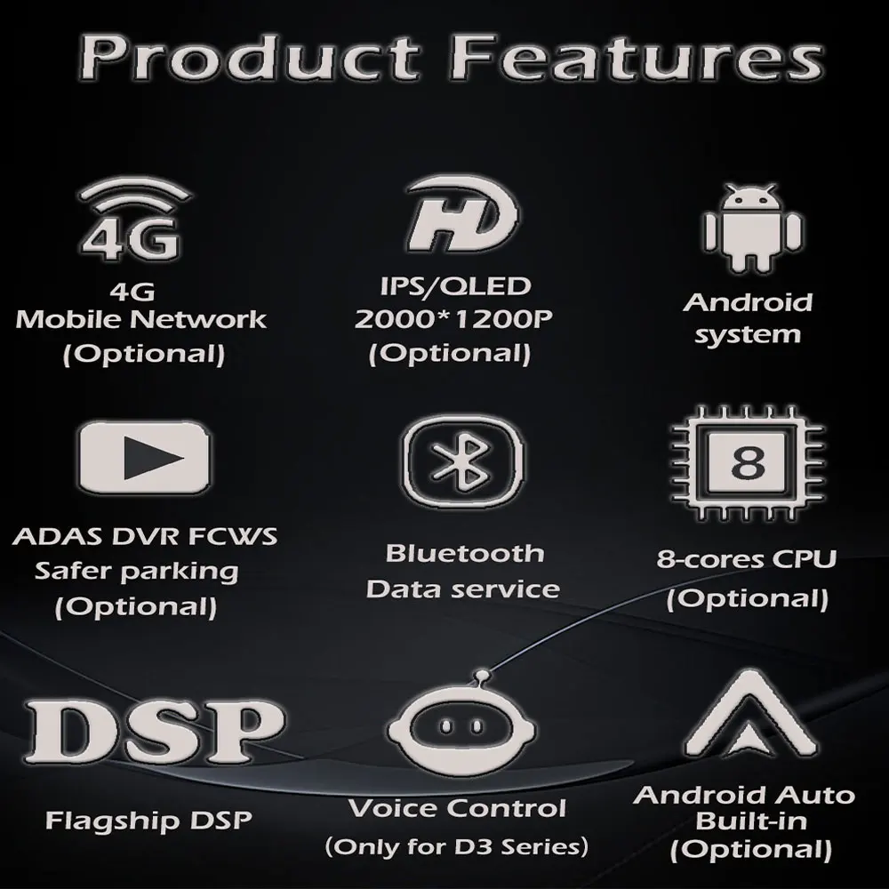 Автомобильный мультимедийный видеоплеер 9 дюймов GPS-навигация стерео Wi-Fi Bluetooth