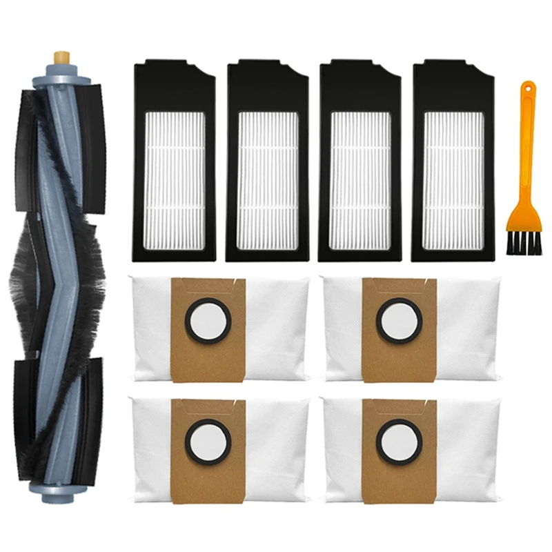 

Для Ecovacs Deebot X1 TURBO /OMNI Запчасти для робота-пылесоса Roll основная щетка, боковые щетки, HEPA фильтр, Швабра, тканевая подкладка