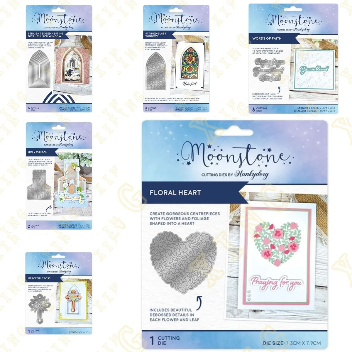 

Metal Craft Cutting Dies Diy Scrapbook Paper Diary Decoration Card Handmade Embossing Blessed & Beautiful Ultimate Collection