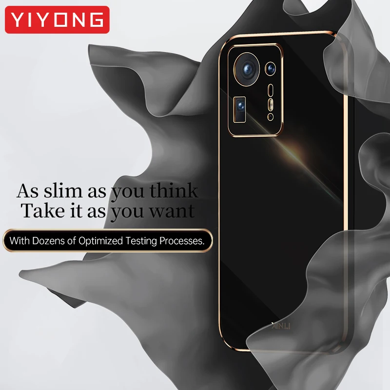 Чехол YIYONG для Mi Mix 4 силиконовый чехол с кольцом-держателем из ТПУ Xiaomi Xiomi Mix4