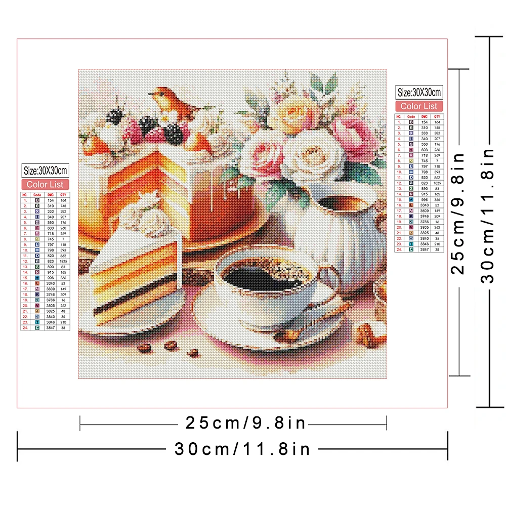 5d Набор Алмазной Живописи Azqsd Кухонная Мозаика Пейзаж Вышивка Крестиком Полная