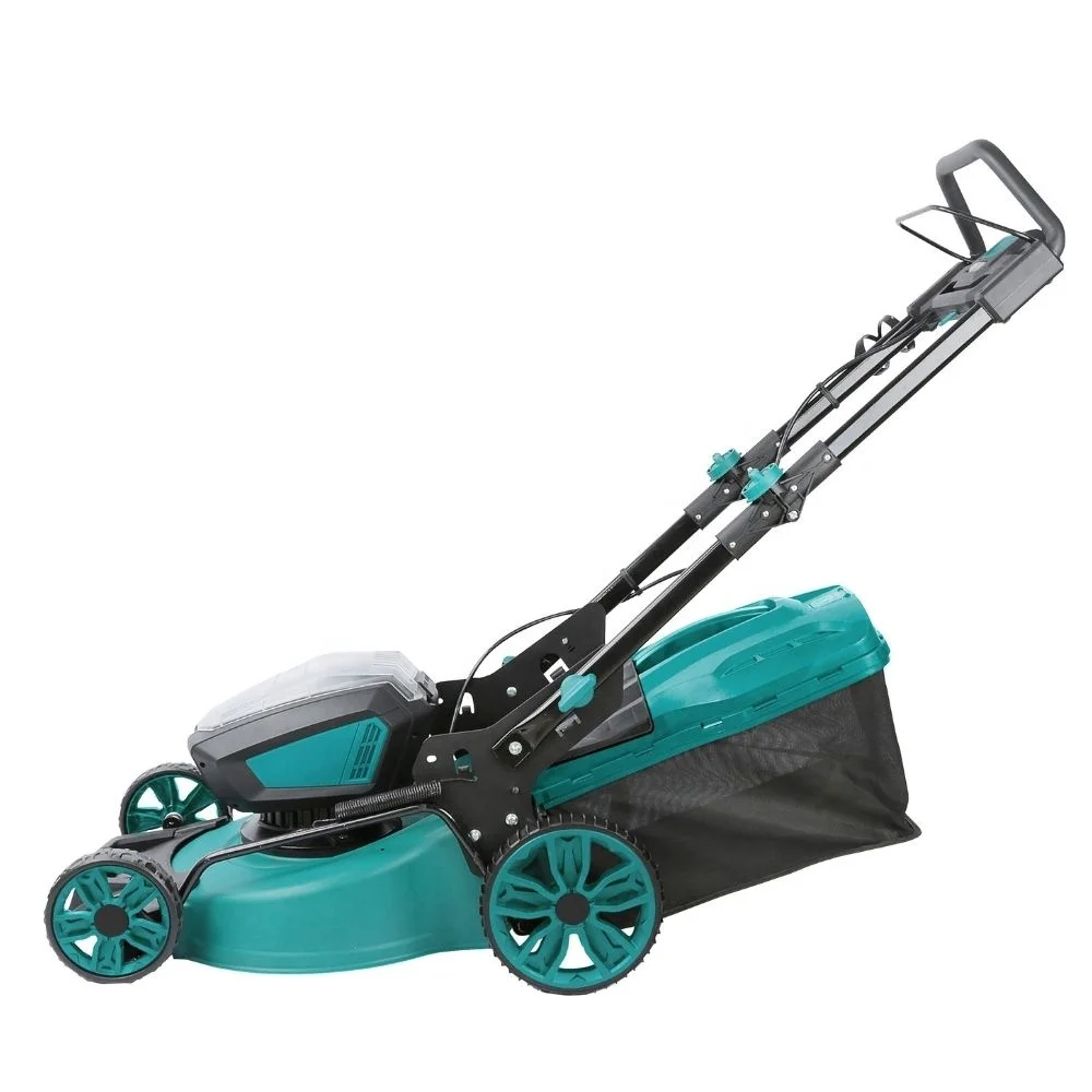 

36v 40v 18inch DC motor Garden Tools cordless Hand Push Lawn Mower For Grass Cutting