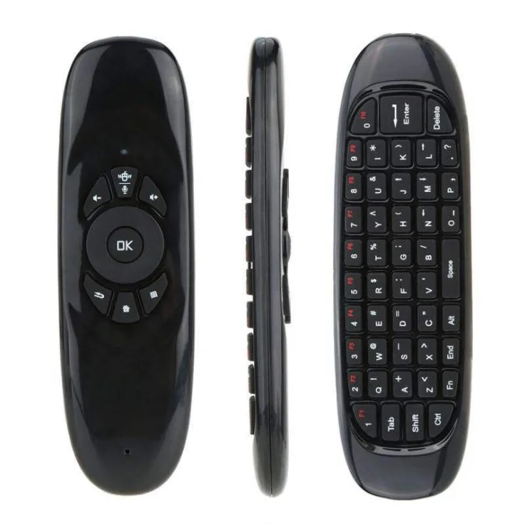 C120 2 4 пульт дистанционного управления Air Mouse беспроводная клавиатура для KODI Android