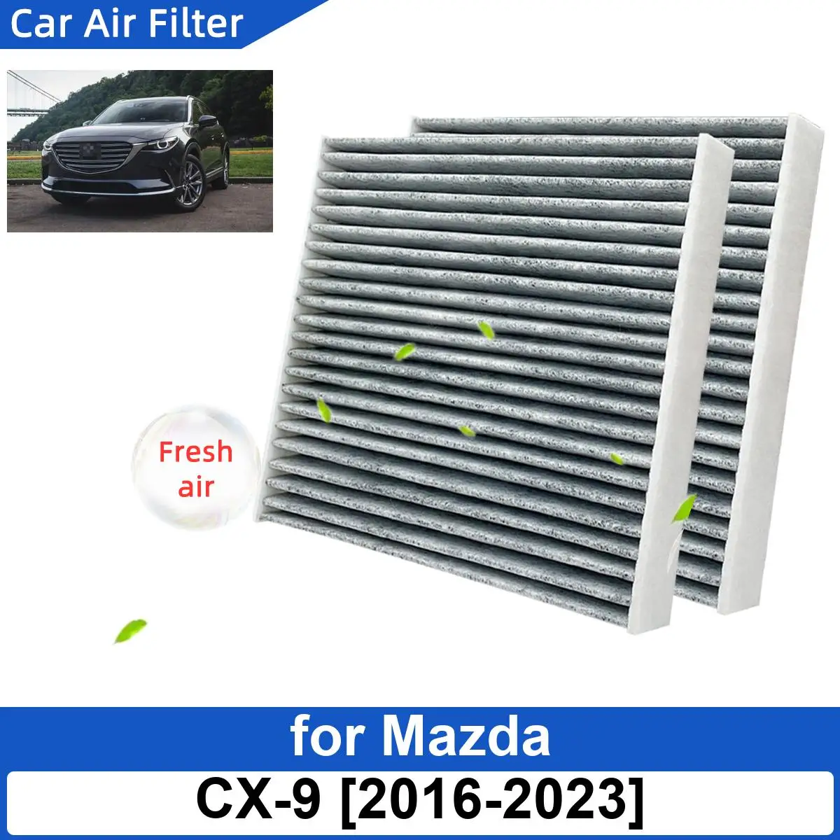 Автомобильный воздушный фильтр для Mazda CX-9 2016-2023 автомобильные фильтры из