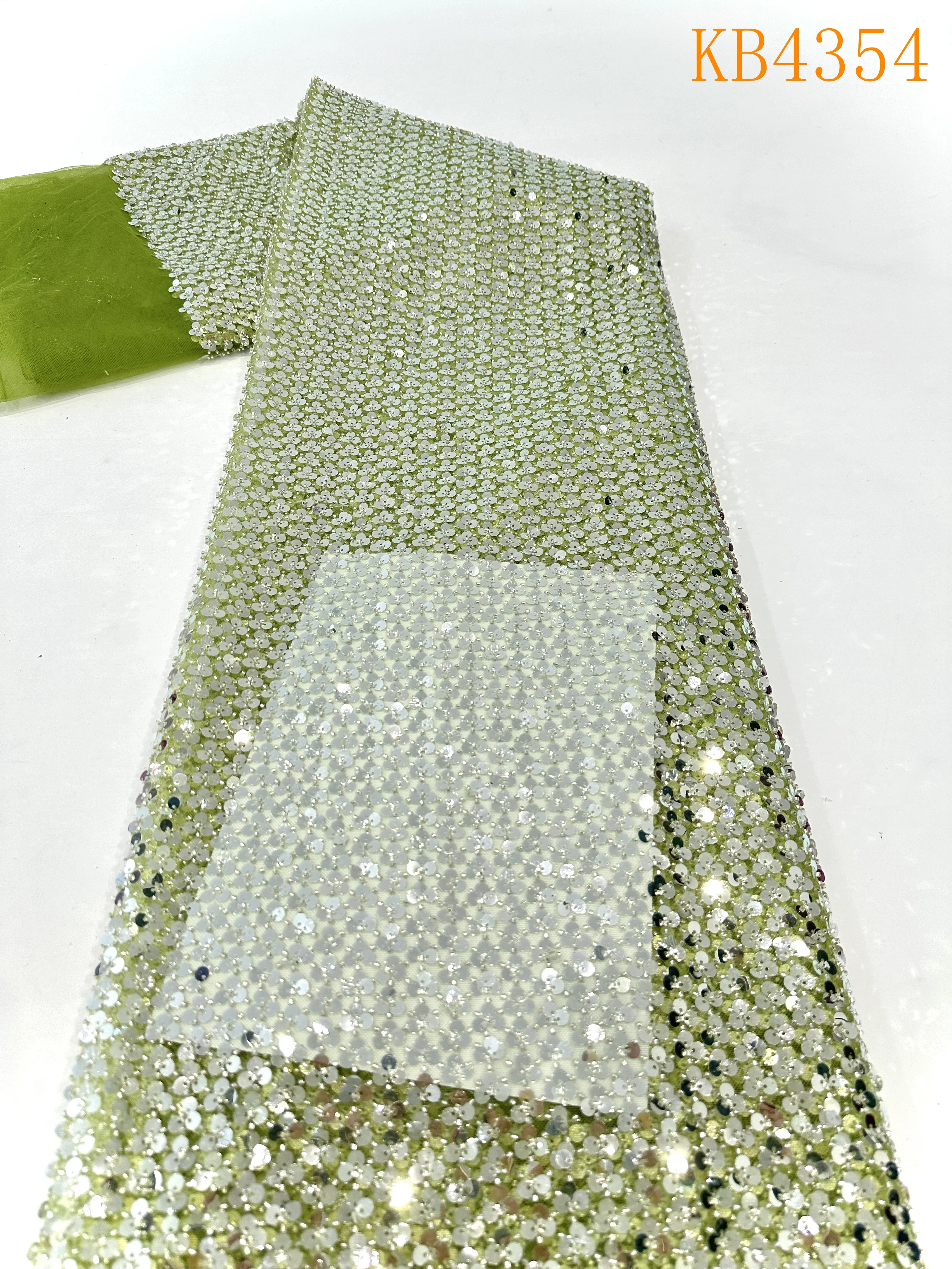 Тяжелая кружевная ткань с бисером и последовательными вечерними платьями