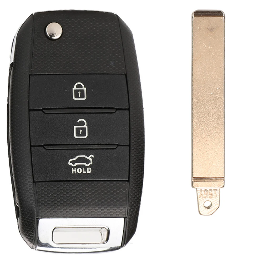 

Смарт-брелок Jingyuqin 3/4B для Kia Carens Cerato Forte K2 K3 K5 Rio 3 Soul 2017 Sorento Optima Sportage Hyundai Avante