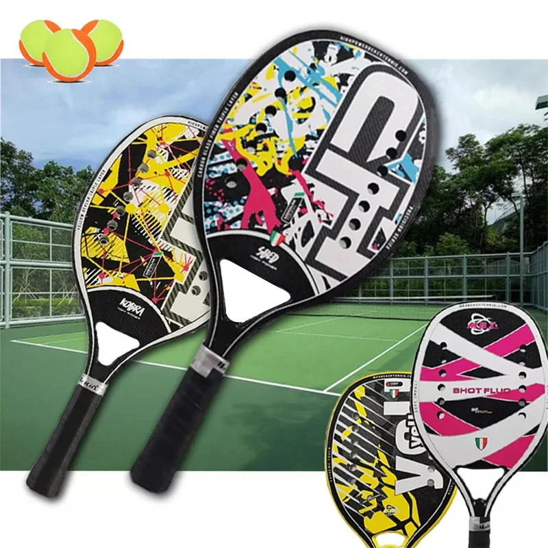 

2022 HP пляжная Теннисная ракетка из углеродного волокна Eva, Профессиональная теннисная ракетка из углеродного волокна, спортивное оборудован...