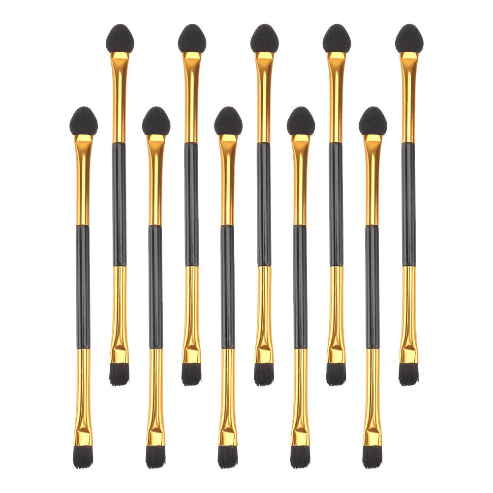

20 Pcs Sponge Makeup Applicator Double Sided Brush Eye Shadow Artificial Fiber Professional Miss Makeup accessories
