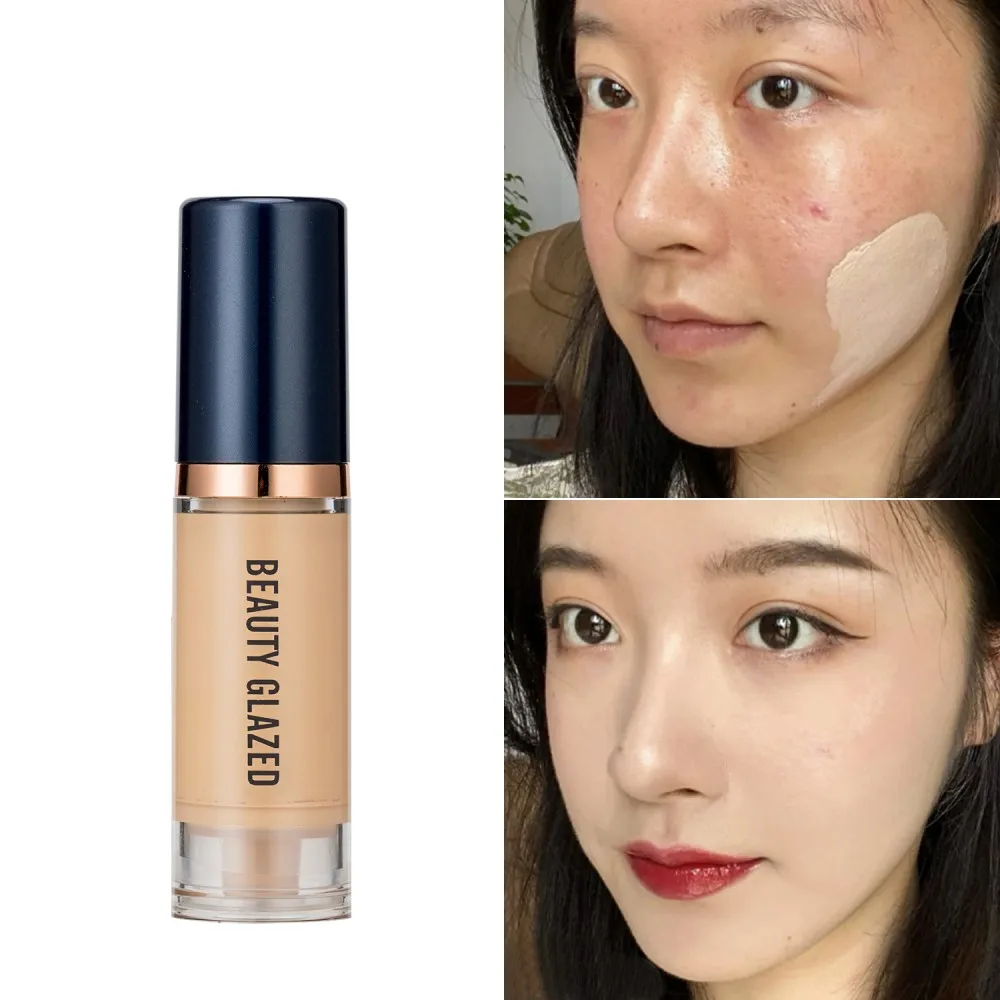 

Matte Liquid Foundation Waterproof BB Cream Base Primer Moisturizing Full Coverage Concealer Contour Face Makeup Cosmetics 6ML