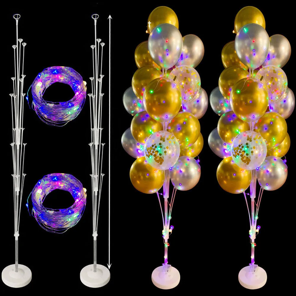

1/2Set Balloons Stand Holder Column Confetti Ballons Wedding Birthday Party Decorations Kids Baby Shower Balons Support Supplies