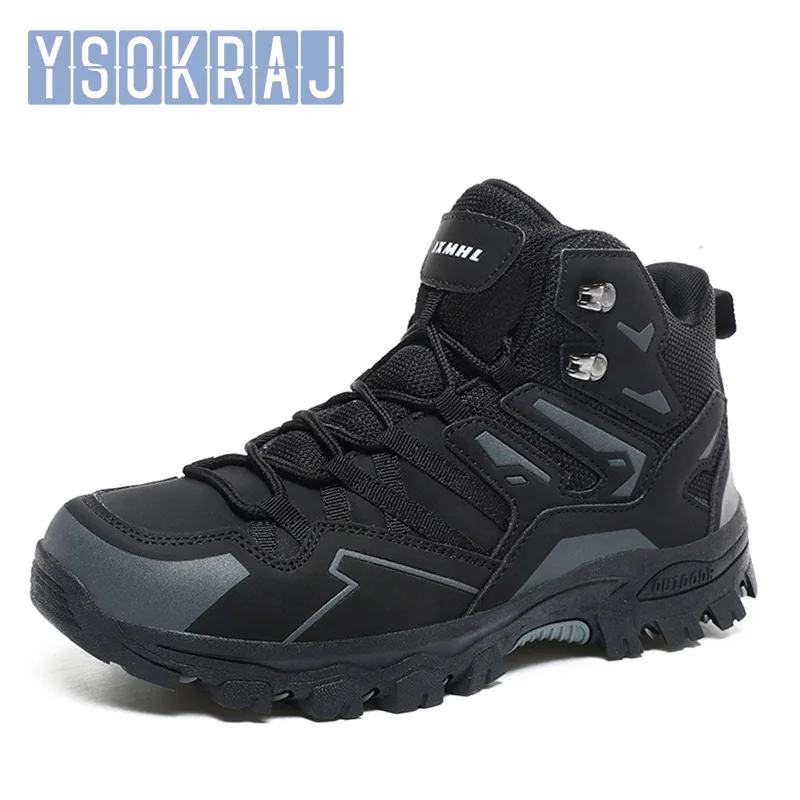 

New Hiking Shoes Men Women Mesh Sneakers Breathable Fashion Climbing shoes High top shoes Work Shoes Outdoor Trekking sneaker