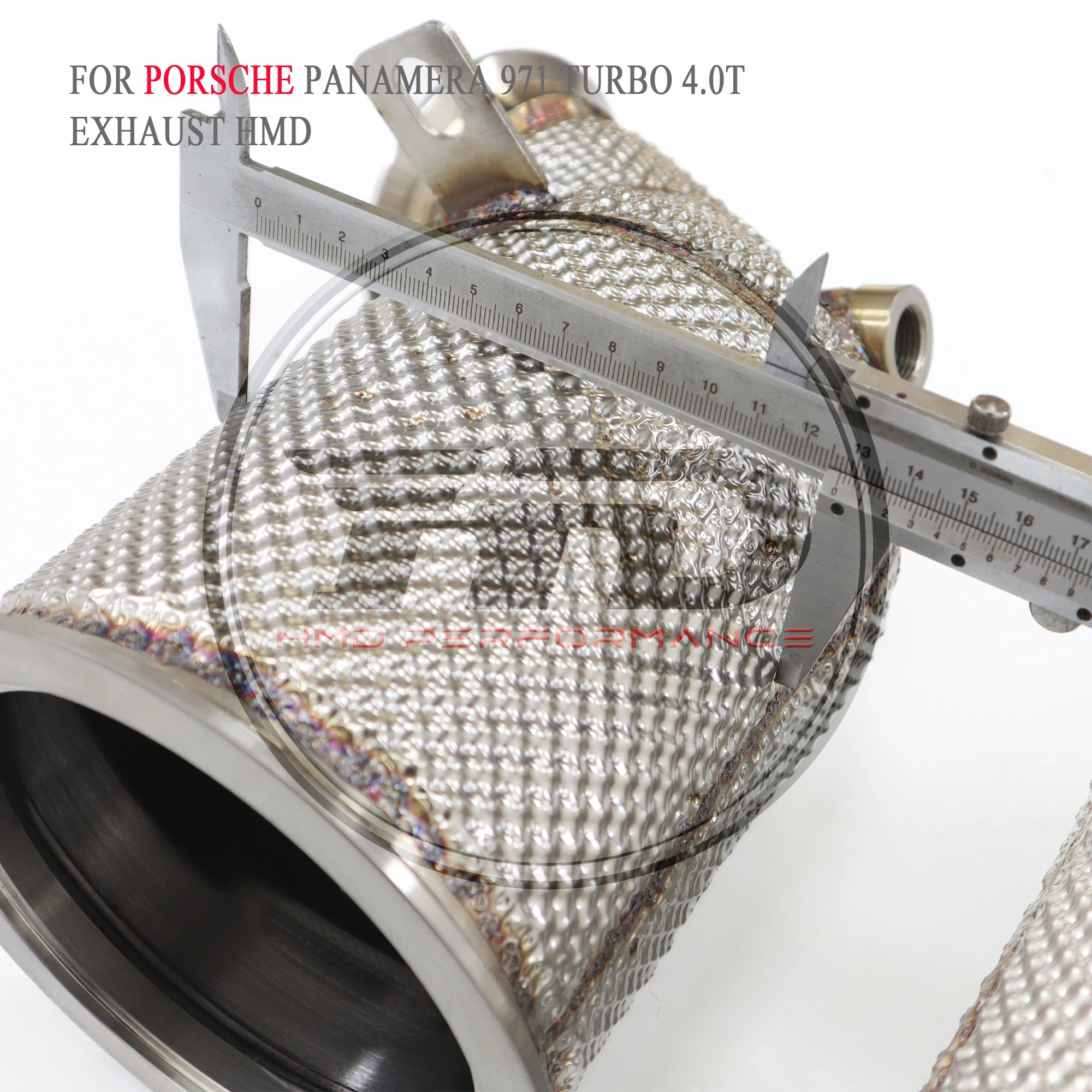Выхлопная труба HMD для Porsche Panamera 971 Turbo 4.0T автомобильные аксессуары с и без разъема