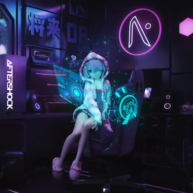 

Re:Life In A Different World From Zero kawaii Rem Ram, фигурка из ПВХ, Коллекционная модель, игрушечный автомобиль, чехол, украшение торта