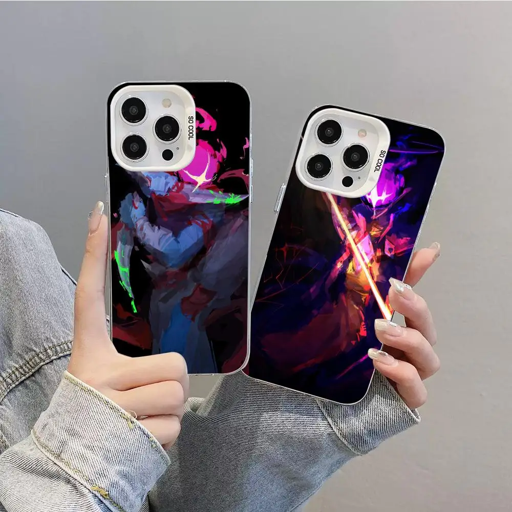 Фото Чехол для телефона Dead Cells для iPhone 17, 16, 15, 14, 13, 12, 11, XS Pro Max, белый, IMD, цветной, серебристый, подходящий чехол №2