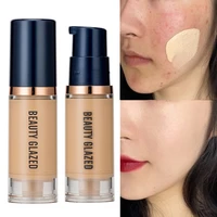 long lasting face liquid foundation full coverage whitening concealer lightweight easy to wear oil control hydrating foundation
