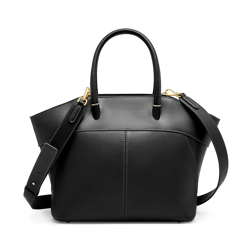 2023 new niche commuter handbag large capacity diagonal cross bag leather temperament Tote bag