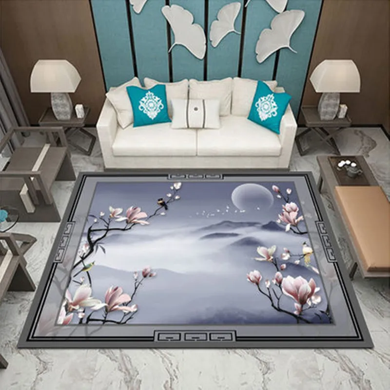 

2x3 м большой размер гостиная 6 мм 3D ковер для спальни прямоугольные коврики учебный стол коврик одеяло для чайного столика простой современный элегантный стиль