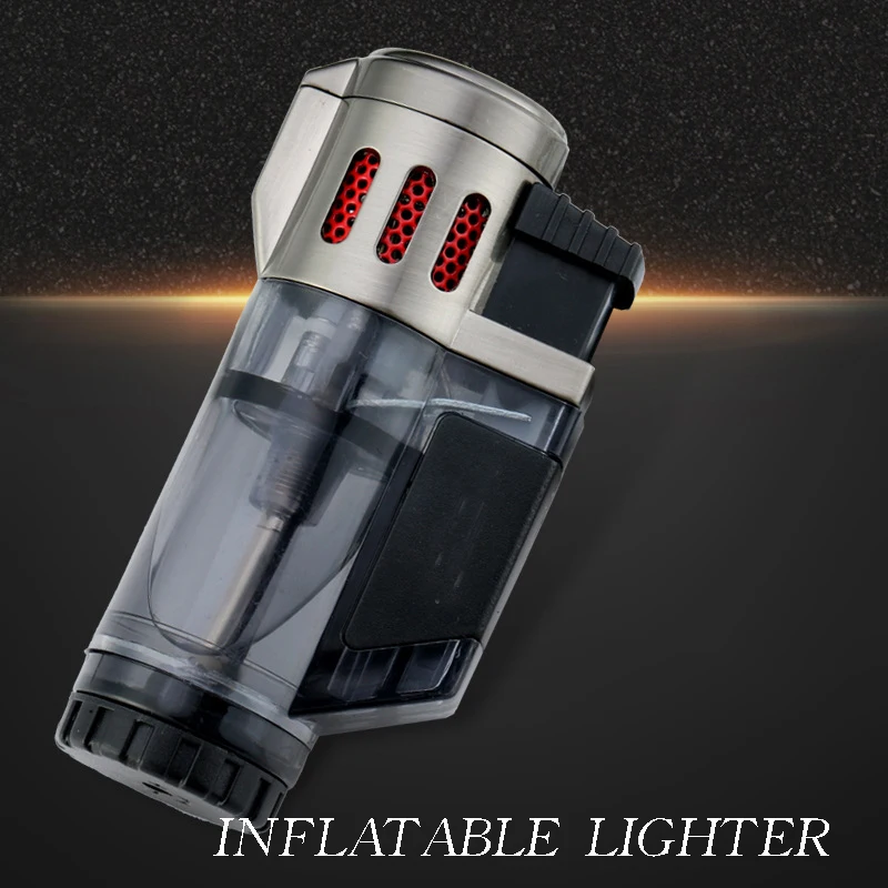 Три прямых огня зажигалки рекламные подарки надувные индивидуальная креативная