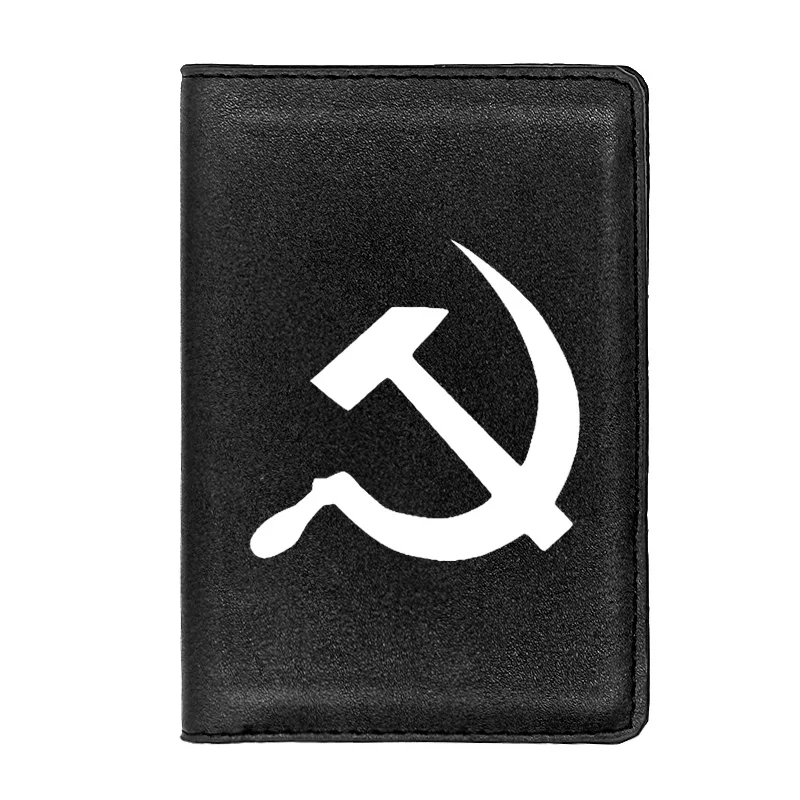 

Кожаная обложка для паспорта для мужчин и женщин, чехол для удостоверения личности, кредитных карт, дорожные аксессуары