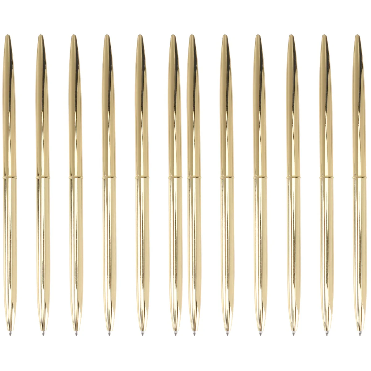 

Pens Pen Metal Ballpoint Gold Businessschoolstationery Signature Metallic Office Steel Gift Teachers Students Christmas Supplies