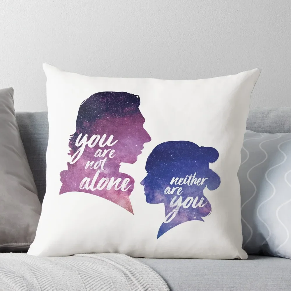 Reylo-вы не одна и вы бросаете подушку Декоративные диванные подушки Наволочки