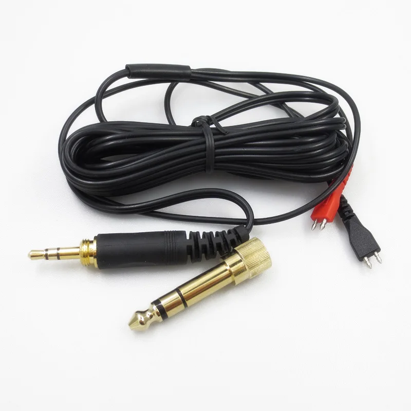 

2M 6.35mm Audio Cable Car AUX Cable Headphone Extension Code For Phone MP3 Car Headset Speaker For Sennheiser HD25 HD560 HD540