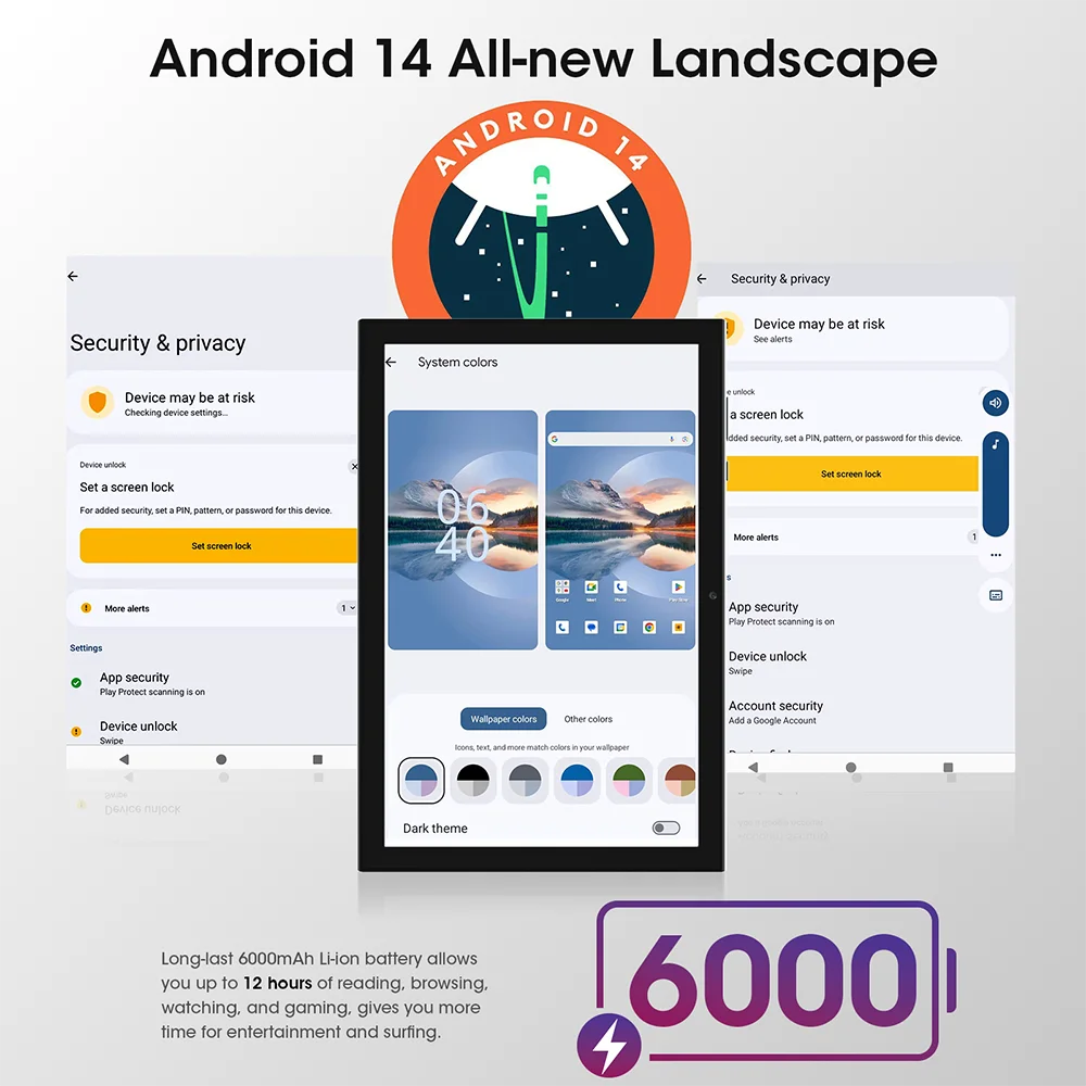Планшет CWOWDEFU Android 14 4G SIM 8 ГБ 128 5G Wi-Fi 5 + МП