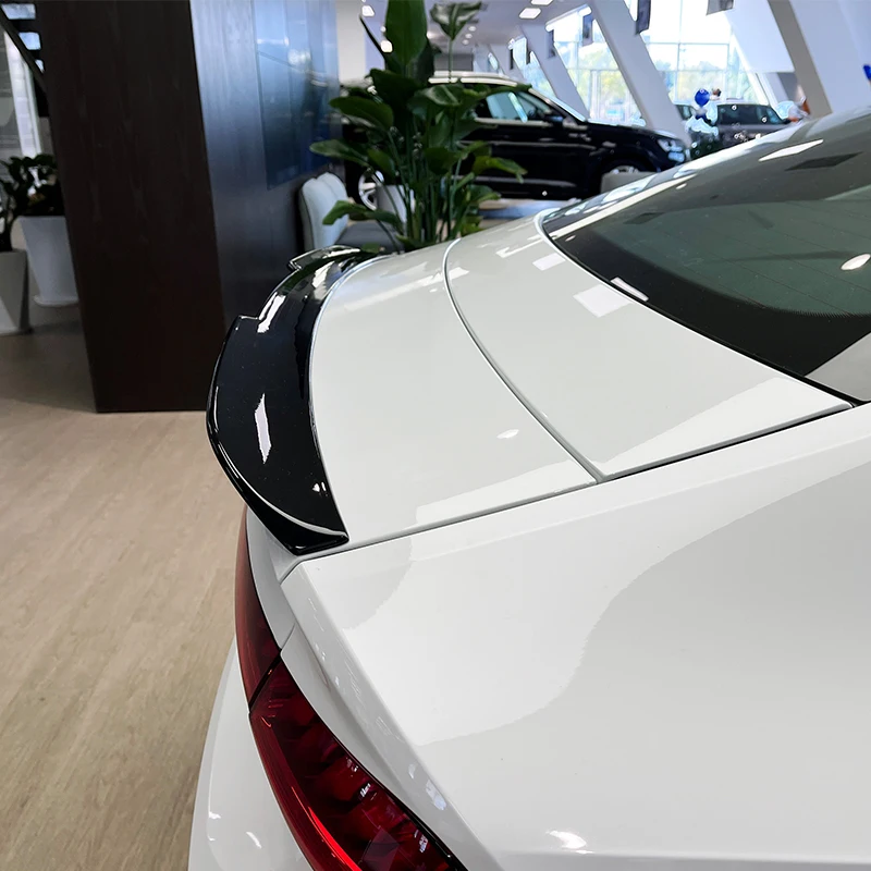 

2019 до 2022 спойлер для Audi A7 S7 RS7 Sportback 4KA из глянцевого черного углеродного волокна ABS задний спойлер крыло багажника
