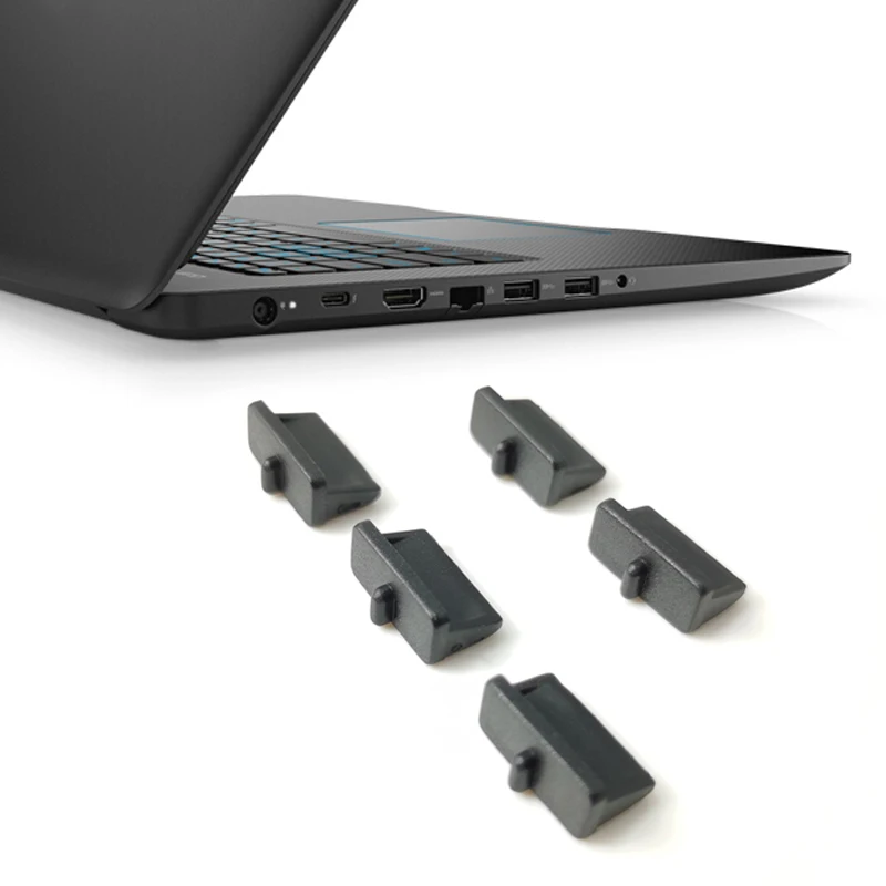 500pcs/Lot Anti-dust Protective Rubber USB Plug