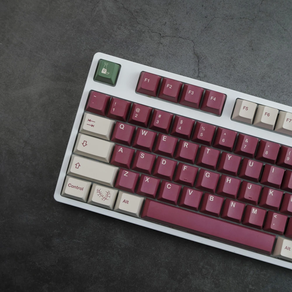 

Колпачки для клавиш GMK 140, персонализированные колпачки для клавиш MX 60% 80% 100%, раскладка клавиатуры