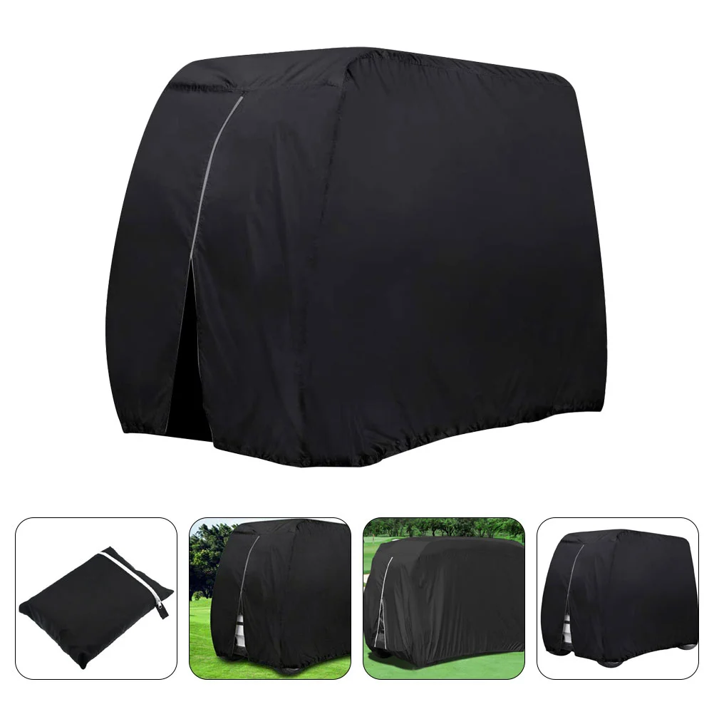 

Cart Cover Club Protector Car Rain Waterproof Outdoor Passenger Portable Cloth Enclosures Buggy Cove Enclosure Curtains Proof
