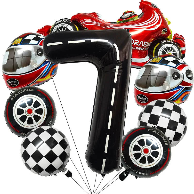 

Набор воздушных шаров "Гоночный автомобиль" 8 шт