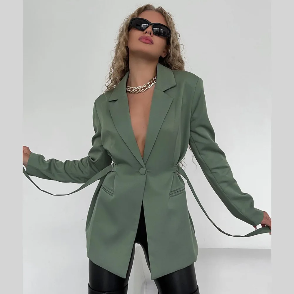 

Женские осенние элегантные туники 2023, приталенные костюмы, куртка, модные офисные женские блейзеры, пальто, женская уличная одежда