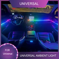 auto universal symphony streamer atmosphere light 18 in 1 led rgb app control multi color diy creative decorative ambient lamp
